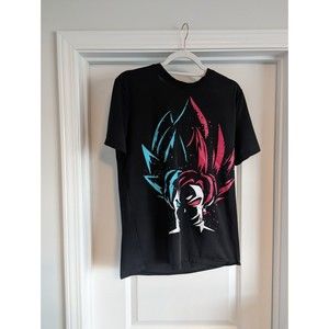 HEQU DRAGONBALL Z T-SHIRT BALCK SIZE M SON GOKU